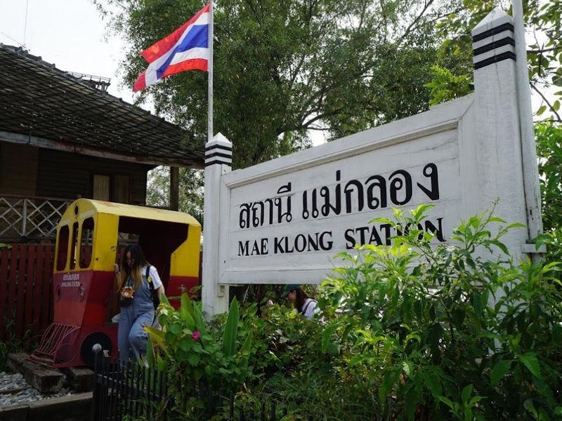 Maeklong Railway Station