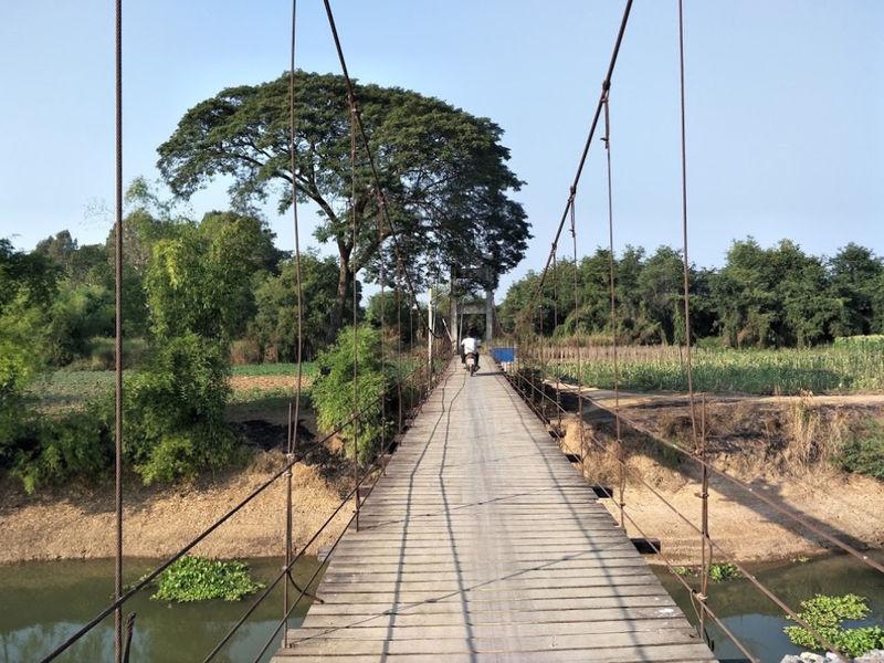 สะพานแขวนเกาะเทโพ