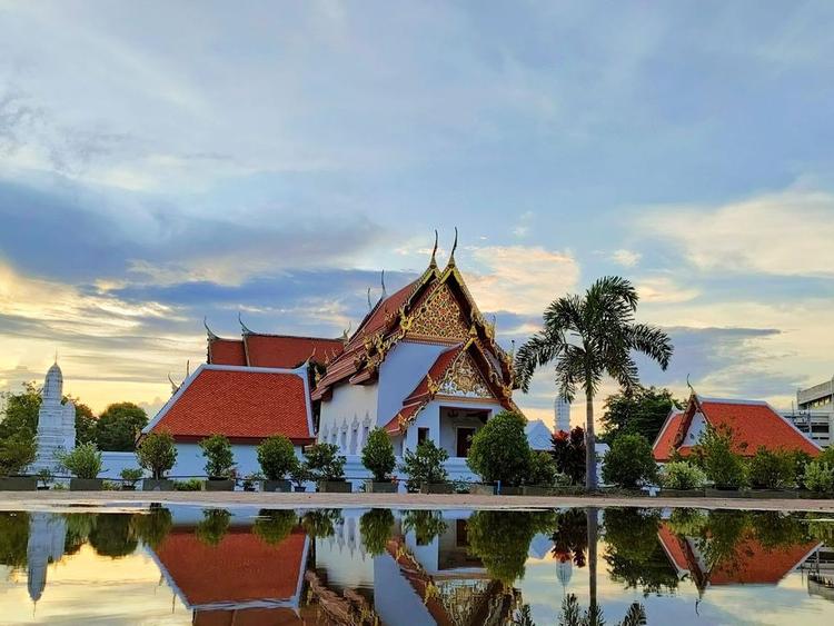 Arboretum, inheritance of the land under the royal umbrella (Wat Pitulathirat Rangsarit)