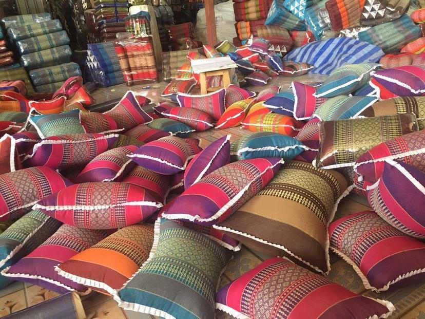 Ban Sri Than Village for making axe pillows, Khit cloth