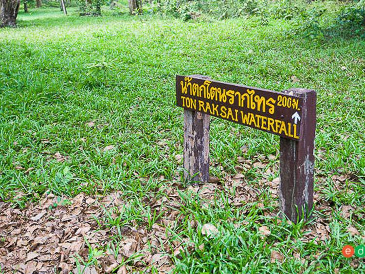 Ton Rak Sai Waterfall