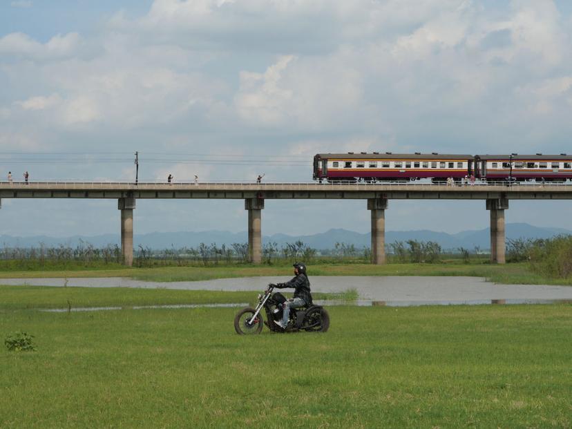 Pa Sak Jolasid Dam Floating Railway Bridge