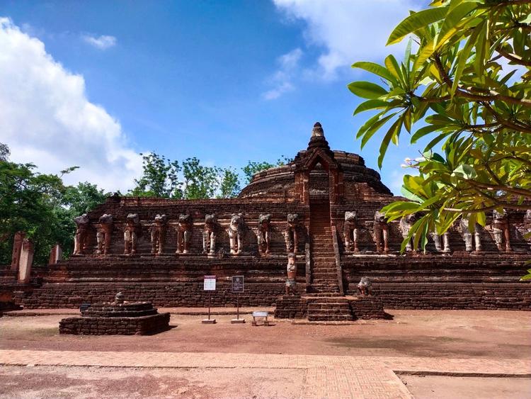 วัดช้างรอบ อุทยานประวัติศาสตร์กำแพงเพชร