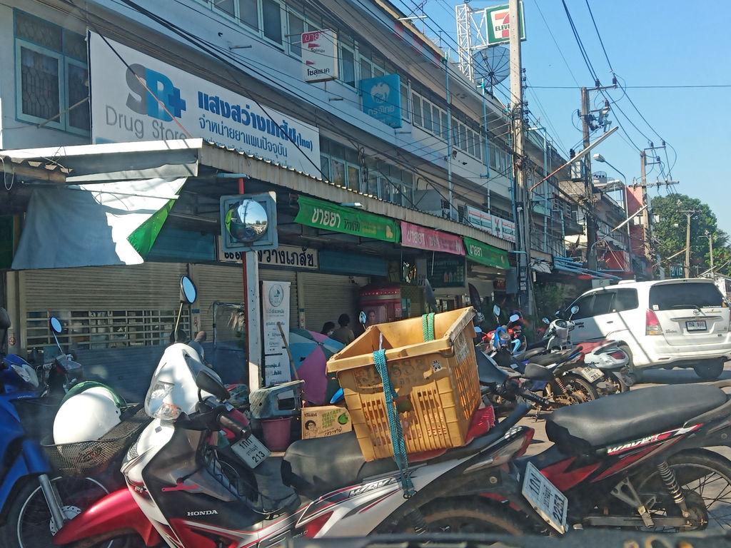 Market in front of Chakrabongse camp