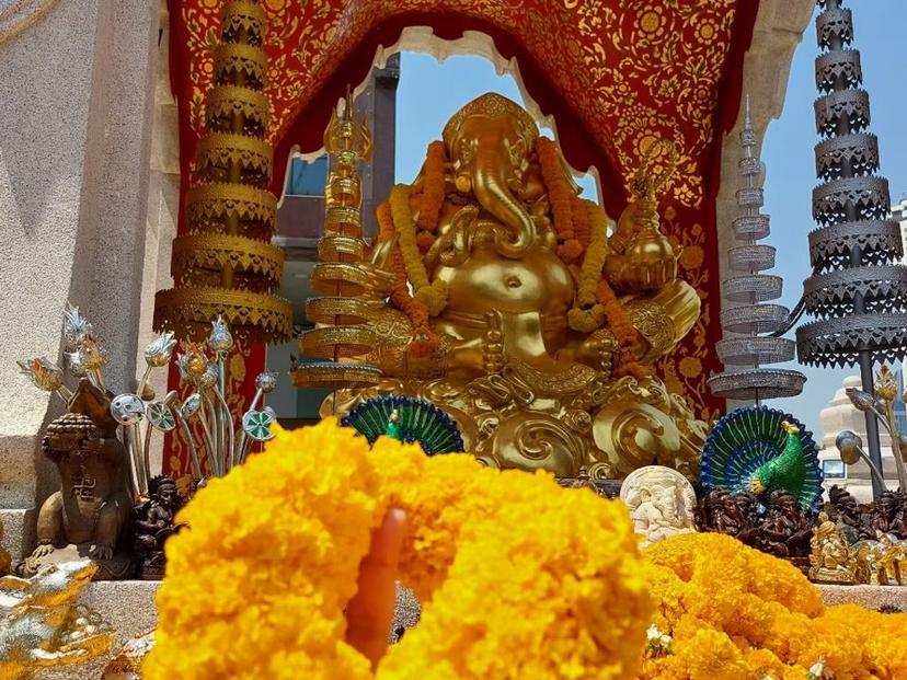 Ganesh Shrine in front of Central World