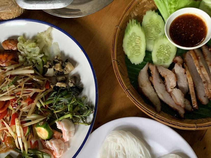 Khon Kaen ladyboy salad