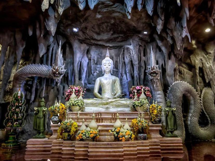 Naga Cave, Wat Pa Si Mongkhon