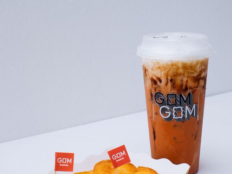 GOM Cofee Tea Toast กอม กา ชา ปัง